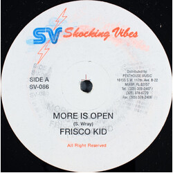 Frisco Kid / Dugsy Ranks More Is Open / Only One USED VINYL 12INCH 45 RPM