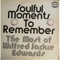 Jackie Edwards Soulful Moments To Remember - The Most Of Wilfred Jackie Edwards Vinyl LP USED