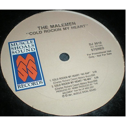 The Malemen Cold Rockin My Heart Vinyl 12" USED