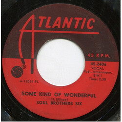 Soul Brothers Six Some Kind Of Wonderful / I'll Be Loving You VINYL 7" USED