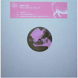 Dirty 30 Red Temple Balls USED VINYL 12INCH 33 S RPM