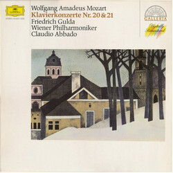 Wolfgang Amadeus Mozart / Friedrich Gulda / Wiener Philharmoniker / Claudio Abbado Klavierkonzerte Nr. 20 & 21 Vinyl LP USED