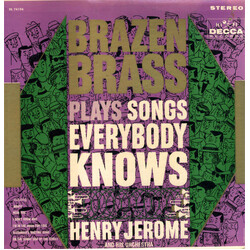 Henry Jerome And His Orchestra Brazen Brass Plays Songs Everybody Knows Vinyl LP USED