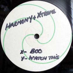 Harmony & Xtreme Boo / Watch This USED VINYL 12INCH WHITE LABEL PROMO 33 S RPM