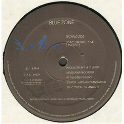 Blue Zone L.C.A.C. USED VINYL 12INCH 33 S RPM