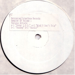 Various Sampler EP Volume 1 USED VINYL 12INCH 33 S RPM EP WHITE LABEL