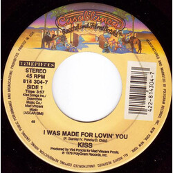 Kiss I Was Made For Lovin' You / Rock And Roll All Nite VINYL 7" USED