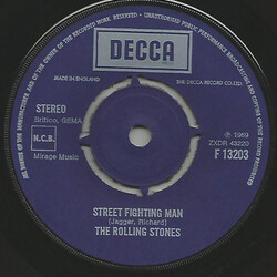 The Rolling Stones Street Fighting Man USED VINYL 7INCH SINGLE STEREO