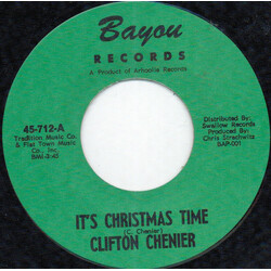 Clifton Chenier It's Christmas Time USED VINYL 7INCH 45 RPM SINGLE