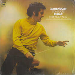 Daniel Barenboim / Sir Edward Elgar / The London Philharmonic Orchestra Symphony No. 2 Vinyl LP USED