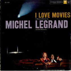 Michel Legrand Et Son Orchestre I Love Movies Vinyl LP USED