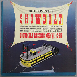 Hammerstein-Kern / Helen Morgan / Frank Munn / Paul Robeson / Olga Albani / James Melton / Victor Young Here Comes The Showboat Vinyl LP USED