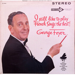 George Feyer I Still Like To Play French Songs The Best! Vinyl LP USED