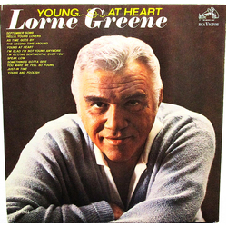 Lorne Greene Young At Heart Vinyl LP USED