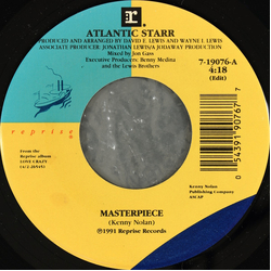 Atlantic Starr Masterpiece Vinyl 7" USED