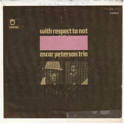 The Oscar Peterson Trio With Respect To Nat USED VINYL 7INCH 33 S RPM ALBUM JUKEBOX STEREO
