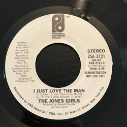 The Jones Girls I Just Love The Man USED VINYL 7INCH 45 RPM PROMO STYRENE STEREO
