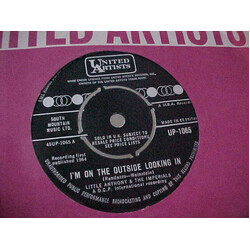 Little Anthony & The Imperials I'm On The Outside Looking In USED VINYL 7INCH 45 RPM SINGLE