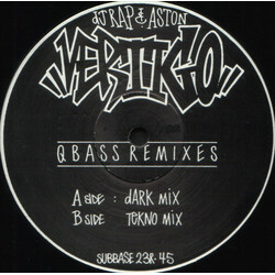 DJ Rap & Aston Vertigo (Q Bass Remixes) USED VINYL 12INCH PROMO 45 RPM