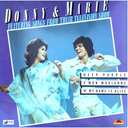 Donny & Marie Osmond Donny & Marie Featuring Songs From Their Television Show Vinyl LP USED