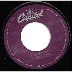 The Beatles Ticket To Ride / Yes It Is USED VINYL 7INCH 45 RPM SINGLE REISSUE MONO
