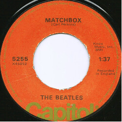 The Beatles Matchbox USED VINYL 7INCH 45 RPM SINGLE REPRESS