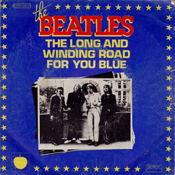 The Beatles The Long And Winding Road / For You Blue USED VINYL 7INCH 45 RPM SINGLE REISSUE
