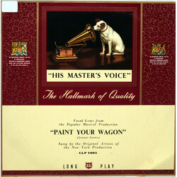 Lerner & Loewe "Paint Your Wagon" Vocal Gems From The Popular Musical Production Vinyl LP USED