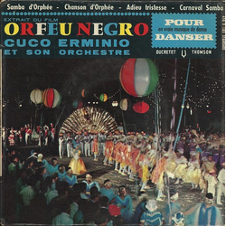 Cuco Erminio Et Son Orchestre Orfeu Negro Vinyl 7" USED