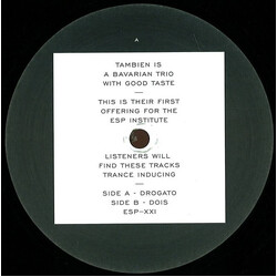 Tambien Drogato USED VINYL 12INCH 33 S RPM 45 RPM