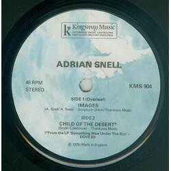 Adrian Snell Images USED VINYL 7INCH 45 RPM