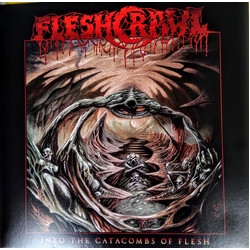 Fleshcrawl Into The Catacombs Of Flesh Vinyl LP USED