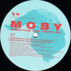 Moby Everytime You Touch Me USED VINYL 12INCH 33 S RPM PROMO