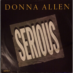 Donna Allen Serious USED VINYL 7INCH 45 RPM SINGLE