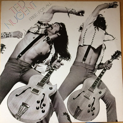 Ted Nugent Free-For-All Vinyl LP USED