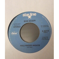 Bob Seger Hollywood Nights / Rock And Roll Never Forgets USED VINYL 7INCH 45 RPM