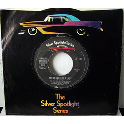 Cornelius Brothers & Sister Rose Treat Her Like A Lady / Over At My Place USED VINYL 7INCH 45 RPM SINGLE REISSUE