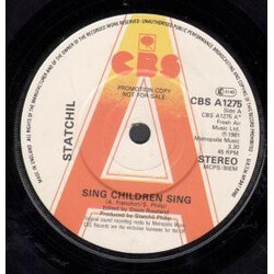 Statchill Philipp Sing Children Sing USED VINYL 7INCH 45 RPM SINGLE PROMO