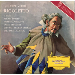 Giuseppe Verdi / Renata Scotto / Fiorenza Cossotto / Carlo Bergonzi / Dietrich Fischer-Dieskau / Rafael Kubelik Rigoletto Vinyl LP USED