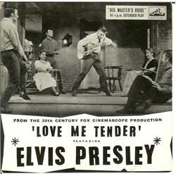Elvis Presley Love Me Tender USED VINYL 7INCH 45 RPM EP