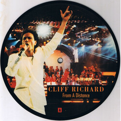 Cliff Richard From A Distance USED VINYL 7INCH 45 RPM SINGLE PICTURE DISC
