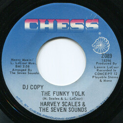 Harvey Scales & The Seven Sounds The Yolk Vinyl 7" USED