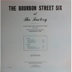 The Bourbon Street Six (2) At The Factory Vinyl LP USED