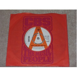 Santana When I Look Into Your Eyes USED VINYL 7INCH 45 RPM SINGLE PROMO