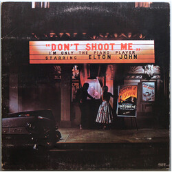 Elton John Don't Shoot Me I'm Only The Piano Player Vinyl LP USED