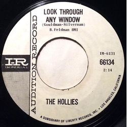 The Hollies Look Through Any Window Vinyl 7" USED