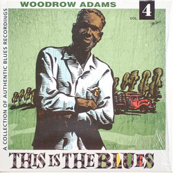 Woodrow Adams This Is The Blues Vinyl LP USED