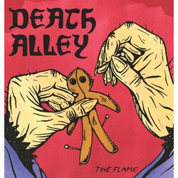 Death Alley The Flame USED VINYL 7INCH 33 S RPM SINGLE SIDED