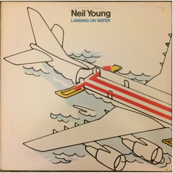 Neil Young Landing On Water Vinyl LP USED