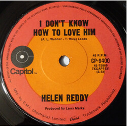 Helen Reddy I Don't Know How To Love Him USED VINYL 7INCH 45 RPM SINGLE
